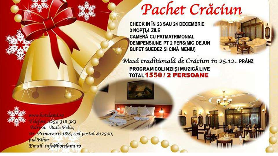 Cazare in Oradea - HOTEL  AMI - Baile Felix