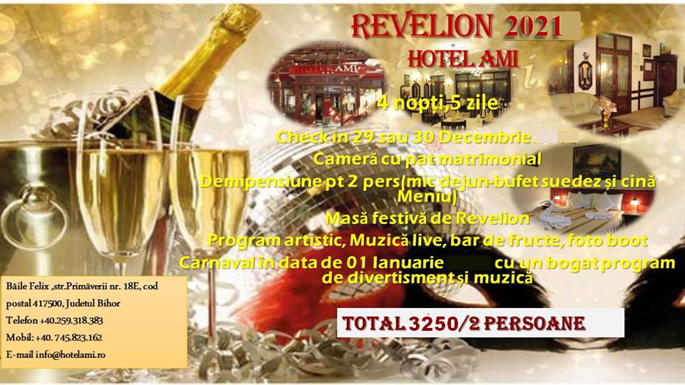 Cazare in Oradea - HOTEL  AMI - Baile Felix